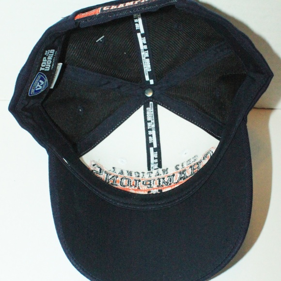 AUBURN UNIVERSITY NCAA FOOTBALL SEC CHAMPIONS HAT - Picture 6 of 8